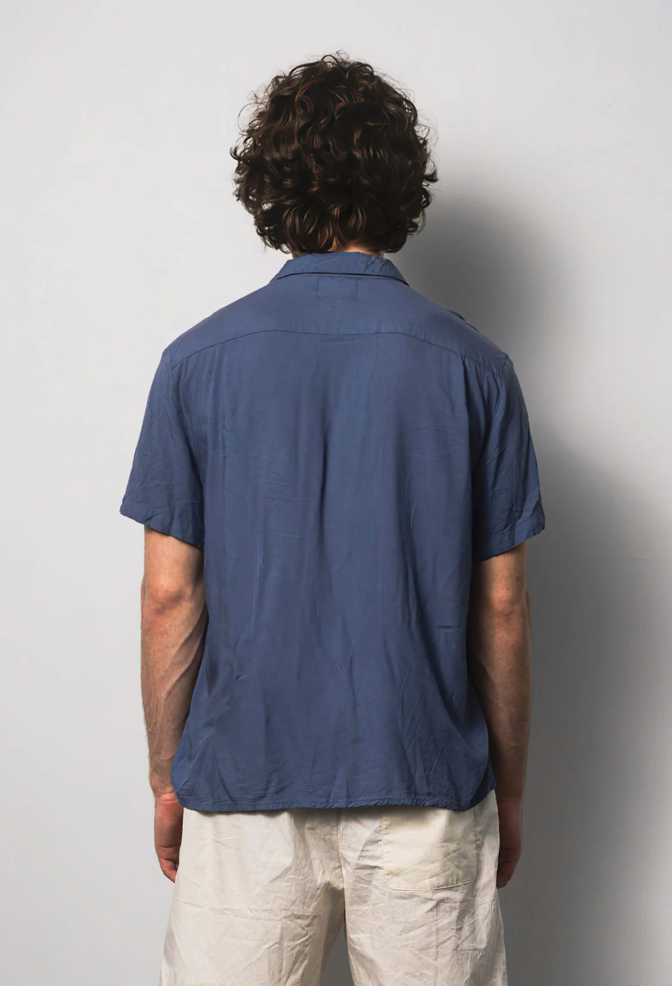 Reclaimed Vintage - Blue Shortsleeved Shirt (M)