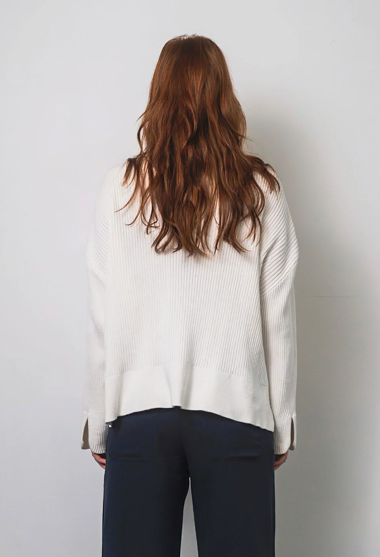 Rodebjer - White Knitted Sweater (M)