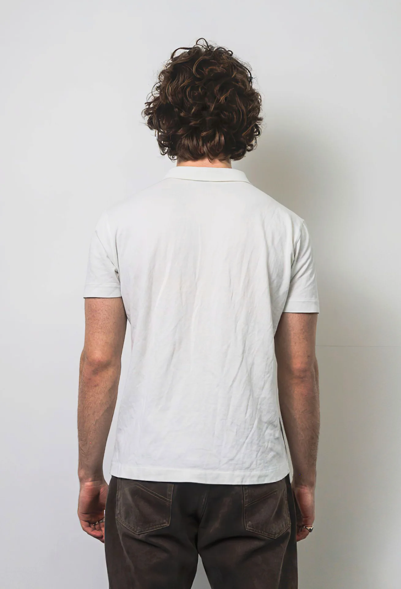 Samsøe Samsøe - White Pique Shirt (L)