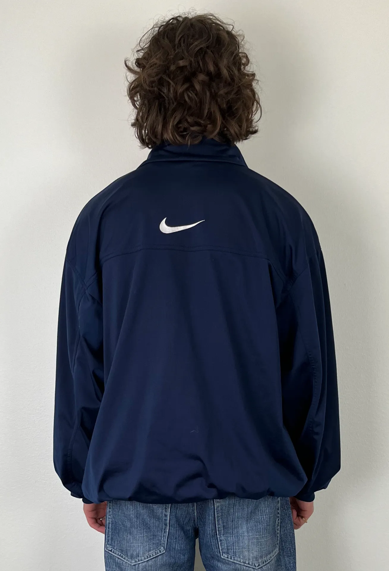 Nike - Navy Athletic Jacket (XL)